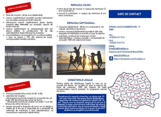 Acțiune de informare ”VIITORUL TĂU ÎNCEPE AZI. MERIȚI CA MUNCA TA SĂ FIE RECUNOSCUTĂ”