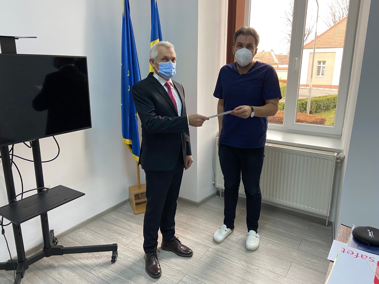 MESAJ DE MULȚUMIRE al prefectului adresat tuturor celor implicați în lupta cu pandemia de Covid 19