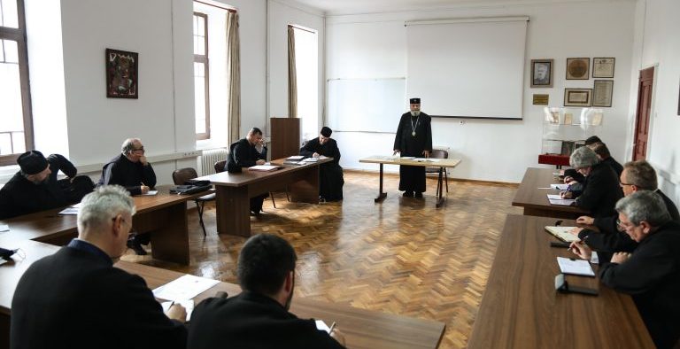 Şedinţă administrativă cu protopopii din Arhiepiscopia Sibiului