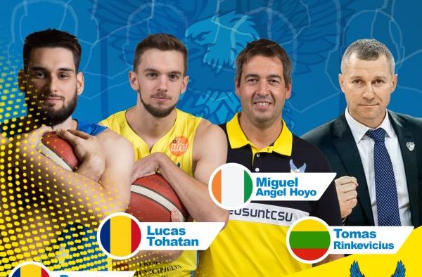 BC CSU SIBIU are reprezentanți în loturile naționale ale României, Coastei de Fildeș și Lituaniei
