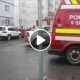 Incendiu izbucnit într-o încăpere dintr-un apartament al unui bloc, situat în municipiul Sibiu