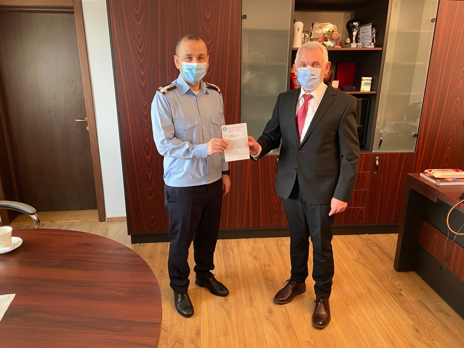 MESAJ DE MULȚUMIRE al prefectului adresat tuturor celor implicați în lupta cu pandemia de Covid 19