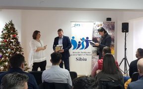 Asociația Județeană de Fotbal Sibiu, premiată de DJTS