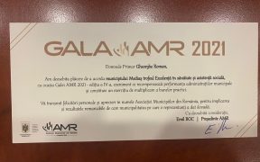 Municipiul Mediaș, câștigător în cadrul Galei de Excelență AMR