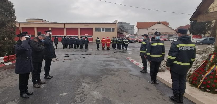 FOTO- ISU Sibiu – Activități de comemorarea a eroilor martiri