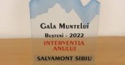 Serviciul Public Județean Salvamont Sibiu a fost nominalizat pentru a primi Trofeul Gala Muntelui categoria Salvamont