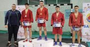 David Talpoș și Darius Scheau s-au clasat pe podiumul Campionatului Național de Sambo pentru juniori și tineret