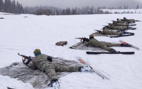 Lotul AFT Sibiu a cucerit podiumul Campionatului militar de schi pentru instituțiile militare de învățământ