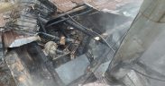 Incendiu izbucnit la acoperișul unei anexe gospodăreşti în localitatea Târnava