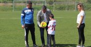 Jucătorii echipei CSC 1599 Șelimbăr se alătură cauzei lui Gabriel Giurculeț, un băiețel de doar 8 ani care a fost diagnosticat cu autism