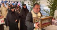 Brâul Maicii Domnului a ajuns la Biserica de pe Dealului din Sibiu