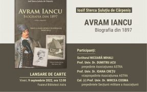 Afis Zilele Avram Iancu la BJAS 150 de ani