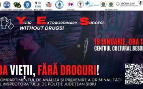 Conferință extraordinară despre Droguri la Sibiu