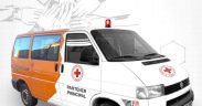 Crucea Roșie Sibiu: Microbuz vechi pentru fapte noi