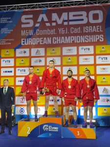 Două medalii la Campionatul European de Sambo