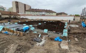 A început construcția sălii de sport de la Școala „Mihai Eminescu“