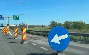 Acces interzis pe A1, de la Șelimbăr. Circulație deviată.