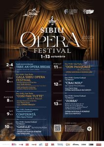 S-au pus în vânzare biletele pentru Sibiu Opera Festival 2023. Prețuri reduse, până la 1 octombrie