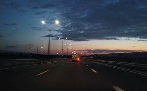 Reparații pe banda 1 și banda de urgență de pe Autostrada A1 Sibiu - Sebeș