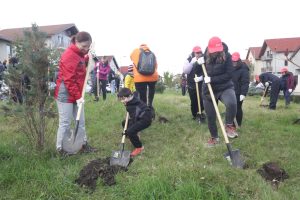 Fodor a intrat în campania de împăduriri