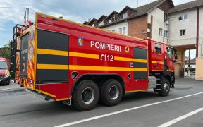 An ”de foc” pentru pompierii sibieni. Sute de intervenții.