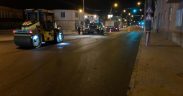 Mediaș: Asfaltări nocturne pe Șoseaua Sibiului