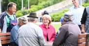 Primărița Astrid Fodor dă ochii cu sibienii