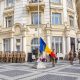 Ceremonie în Piața Mare, de Ziua Drapelului Național
