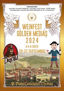 Weinfest Mediaș 2024 - Turrepitz îl invită pe Dracula să povestească despre Golden Mediaș, vinul servit la nunta contelui