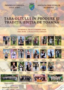 Duminică, la Bradu: Festivalul ”Țara Oltului în Produse și Tradiții”