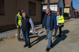 Mediaș: Strada Traian intră în ultima etapă de modernizare