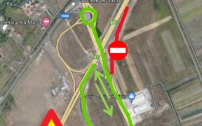 Restricții de circulație în nodul rutier Mohu