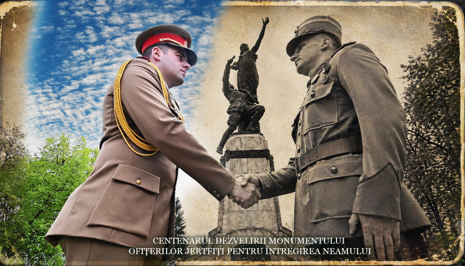Manifestări dedicate Centenarului Dezvelirii Monumentului Ofițerilor Jertfiți pentru Întregirea Neamului