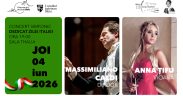 Filarmonica de Stat Sibiu în prima lună de vară: Ziua Națională a Italiei și noi întâlniri educative