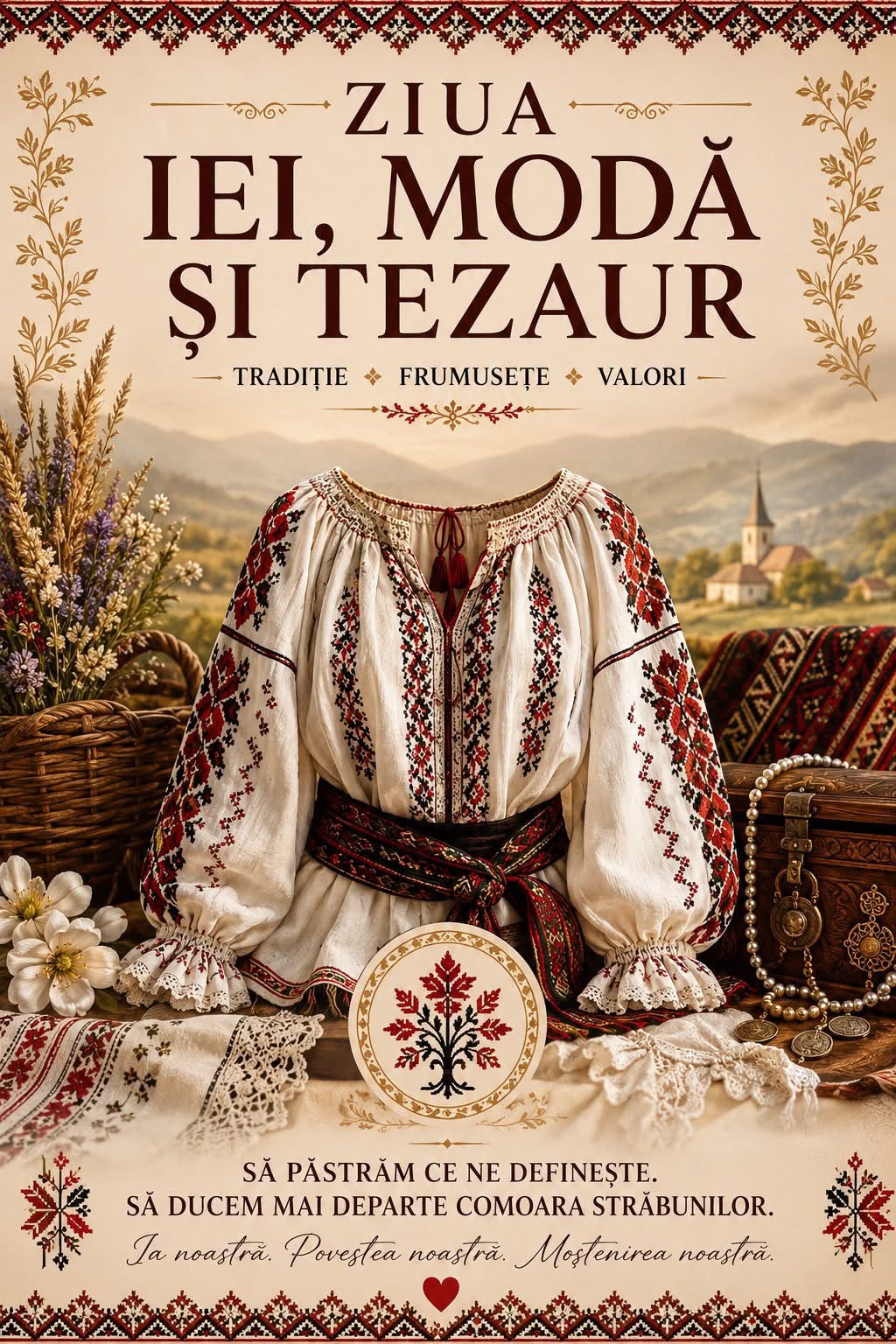 Comuna Sadu celebrează Ziua Universală a Iei printr-un amplu eveniment dedicat patrimoniului cultural românesc