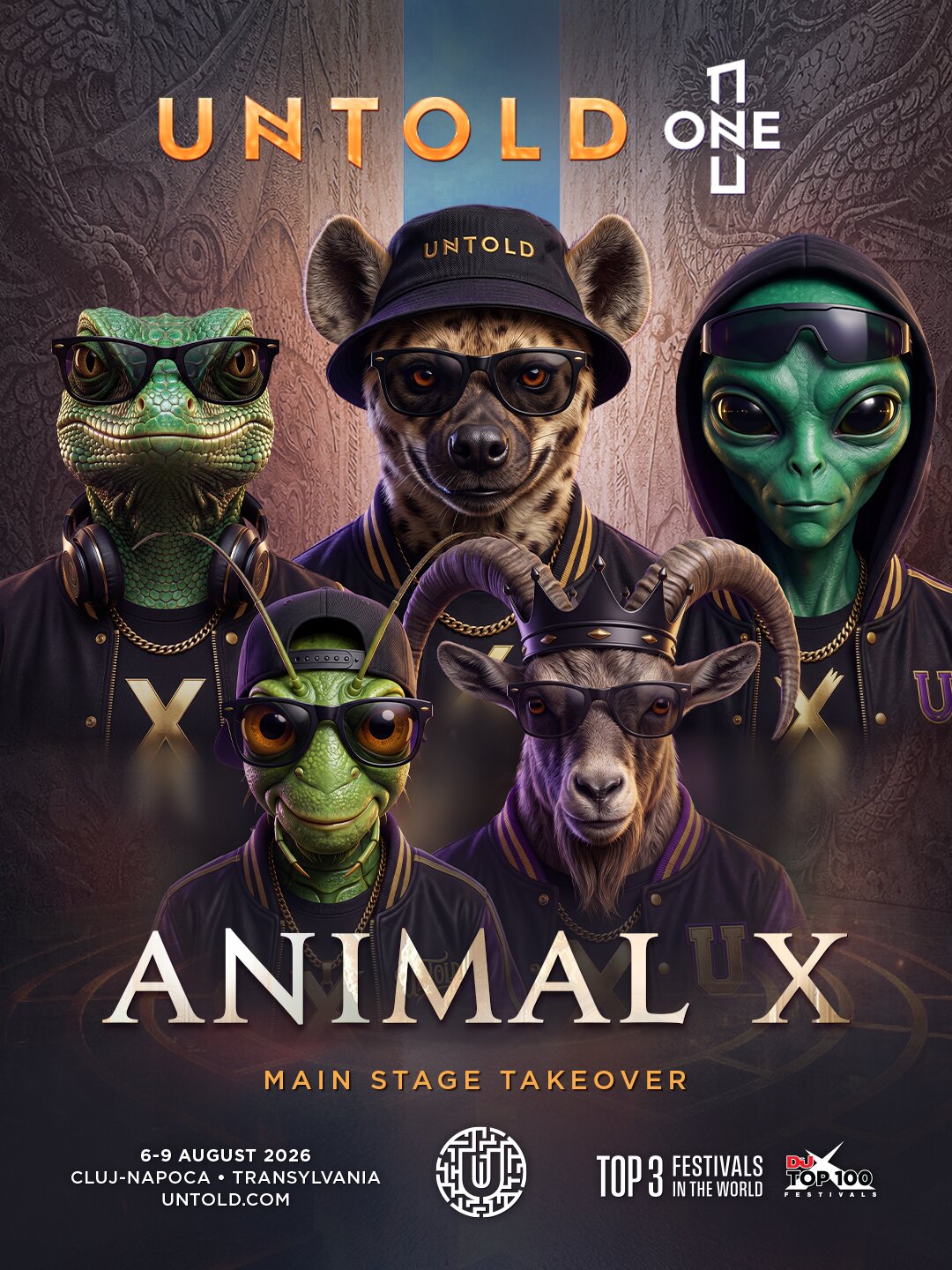 Animal X se reunește pe scena de la UNTOLD în formula care a scris istorie